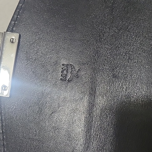 MCM Patricia Visetos Leather Wallet on a Chain - Picture 6 of 13